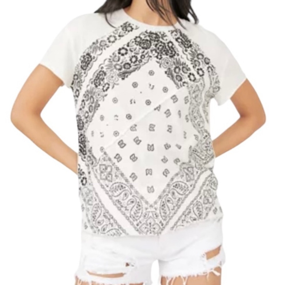Boho Lucky Brand Tee Shirt Top